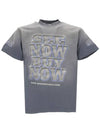 See Now Buy Now Short Sleeve T-Shirt Blue - BALENCIAGA - BALAAN 2