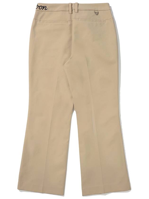 Semi bootcut pants BEIGE WOMAN - MALBON GOLF - BALAAN 2