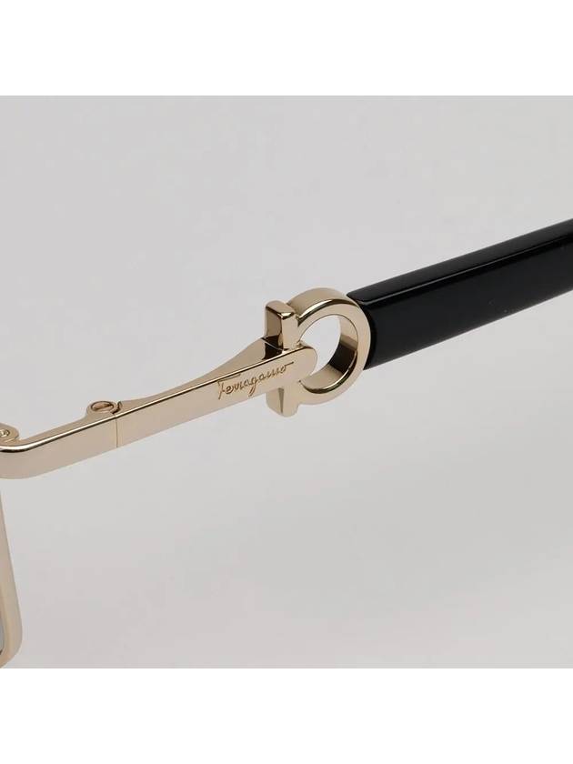 Salvatore Sunglasses SF302SL 703 GOLD BLACK - SALVATORE FERRAGAMO - BALAAN 6