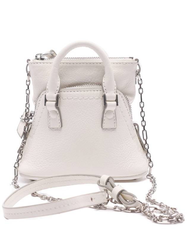 5AC Classic Baby Shoulder Bag White - MAISON MARGIELA - BALAAN 5