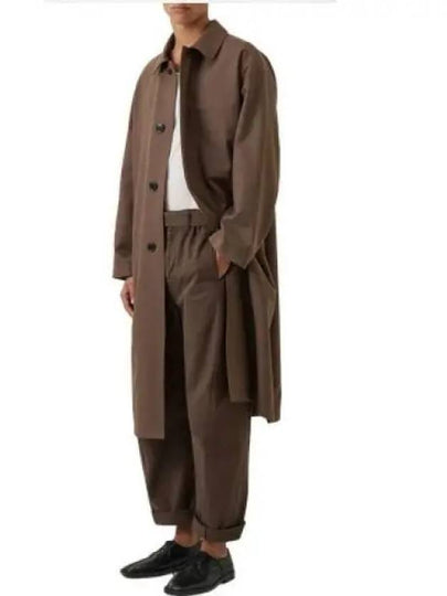 Raglan Suit Single Coat Brown - LEMAIRE - BALAAN 2