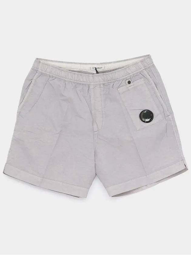 Lens Detail Swim Shorts Grey - CP COMPANY - BALAAN 3