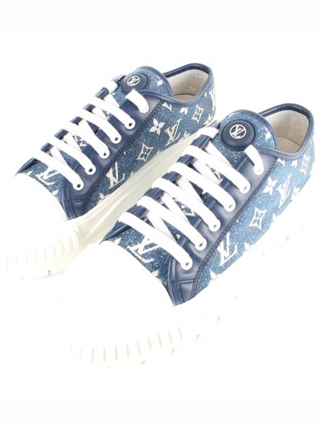 LV denim squad sneakers 42 270 - LOUIS VUITTON - BALAAN 1