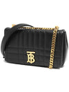 Lola Quilted Lambskin Small Shoulder Bag Black - BURBERRY - BALAAN 2