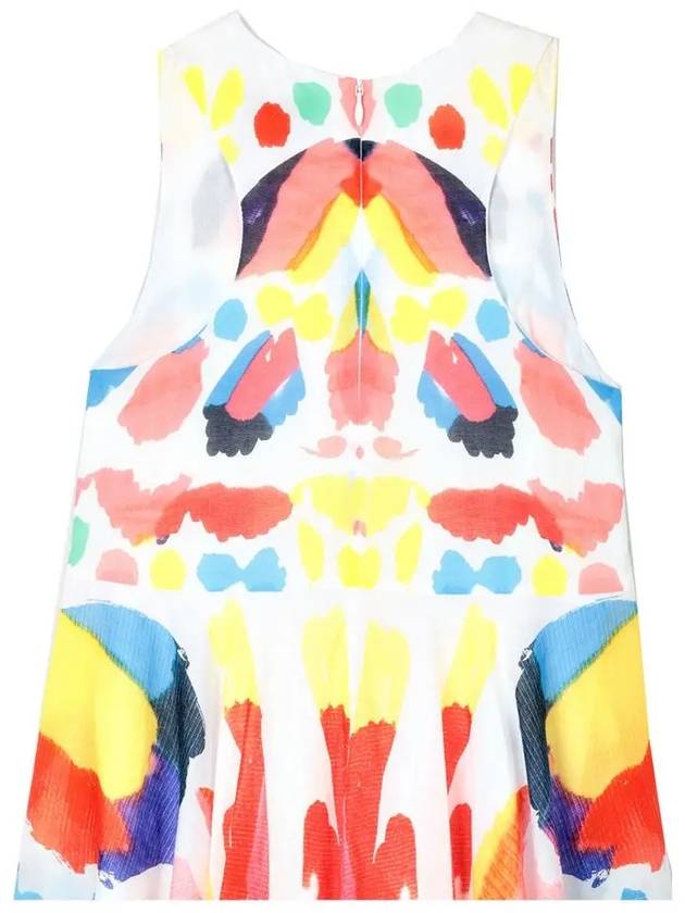 Women's Butterfly Dress 602761 SQKB9 8490 - STELLA MCCARTNEY - BALAAN 4