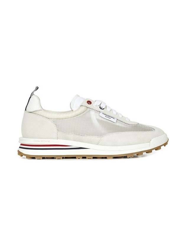 Tech Runner Low Top Sneakers White - THOM BROWNE - BALAAN 1