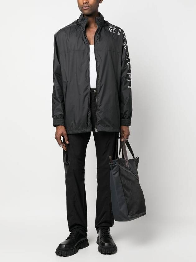 Men's Nylon Jogger Jacket Black - GIVENCHY - BALAAN 3