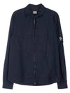 Taylon L Zip-Up Jacket Navy - CP COMPANY - BALAAN 11