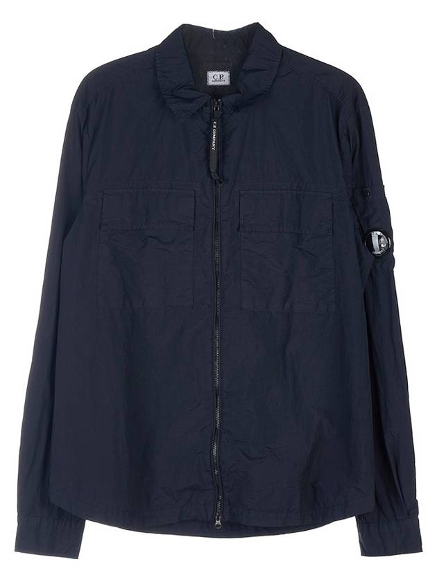 Taylon L Zip-Up Jacket Navy - CP COMPANY - BALAAN 11