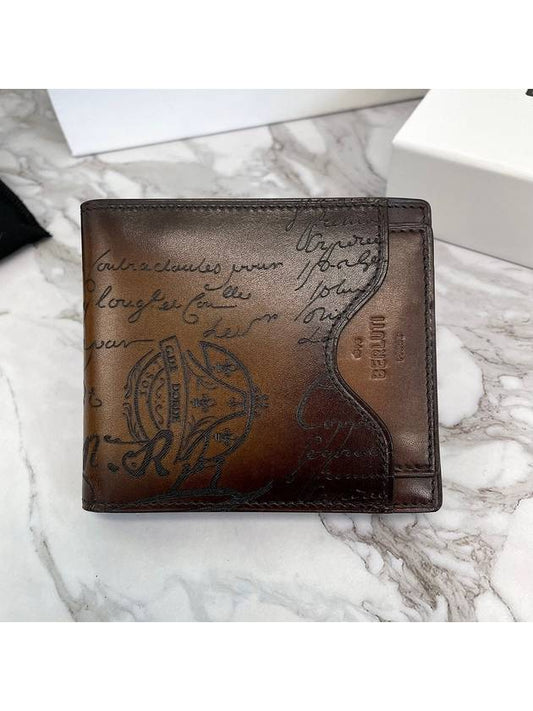 Makore Scritto leather wallet MAKORE_2IN1_NEO_JOUR_V2 - BERLUTI - BALAAN 1