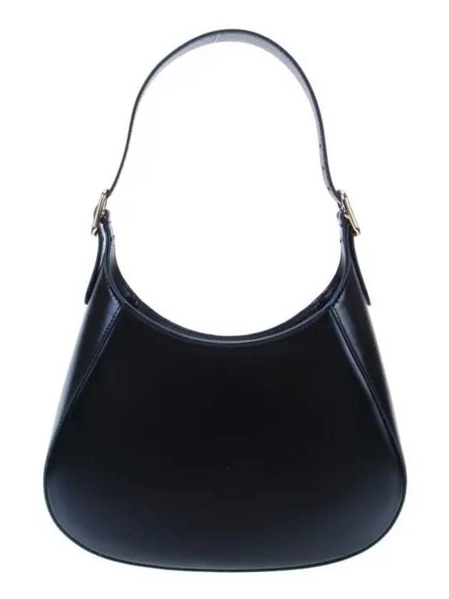 Medium Leather Shoulder Bag Black - PRADA - BALAAN 4