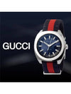 41MM Watch YA142304 Blue Red - GUCCI - BALAAN 3