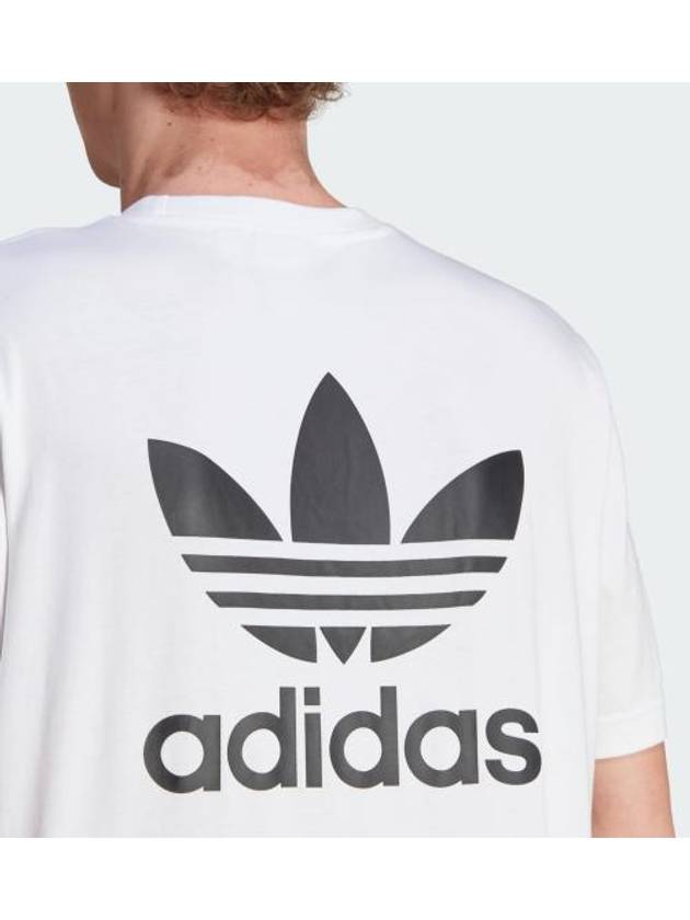 Classic Adicolor Trefoil Short Sleeve T-Shirt White - ADIDAS - BALAAN 3