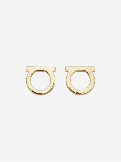 Gancini Earrings Gold - SALVATORE FERRAGAMO - BALAAN 2