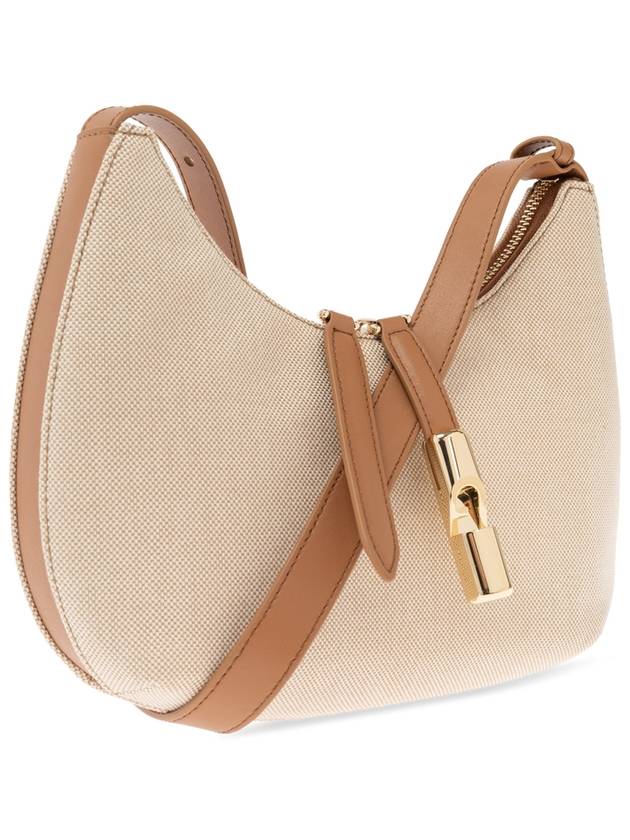 Furla Shoulder Bag Goccia Small, Women's, Beige - FURLA - BALAAN 4