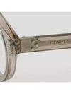 Glasses frame CL50091I 059 transparent round horn - CELINE - BALAAN 5