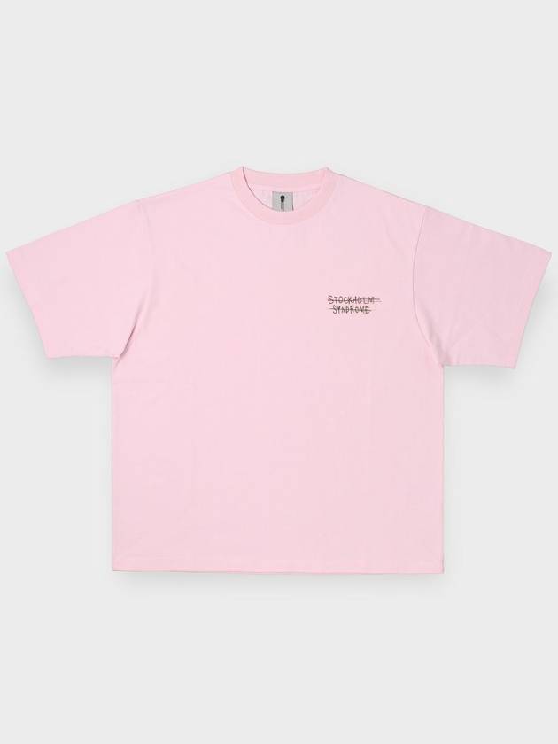 DOODLE SMILELY TEE PINK - STOCKHOLM SYNDROME - BALAAN 2