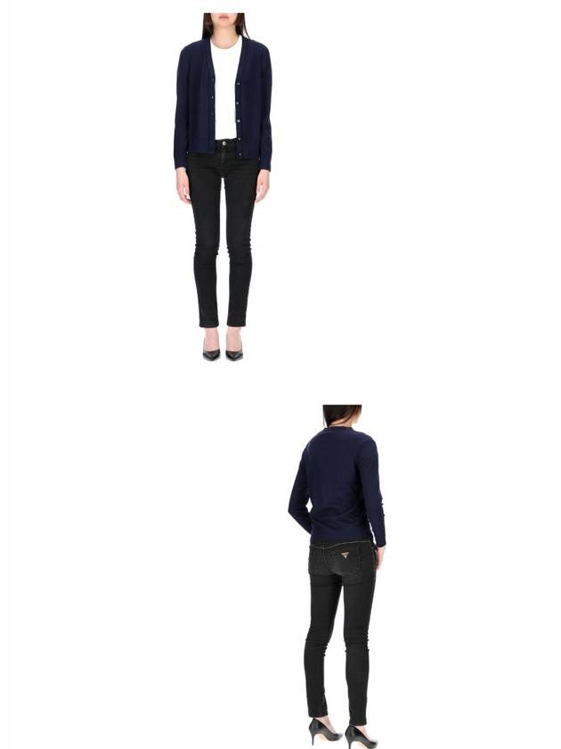 Simone Knit Cardigan Navy - TORY BURCH - BALAAN 5