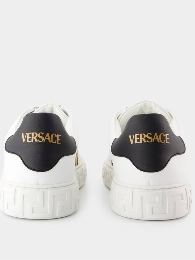 La Greca Sneakers - Versace - Canvas - Black - VERSACE - BALAAN 3