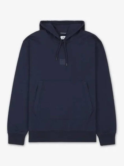 The Metropolis Series Stretch Fleece Hoodie Navy - CP COMPANY - BALAAN 2