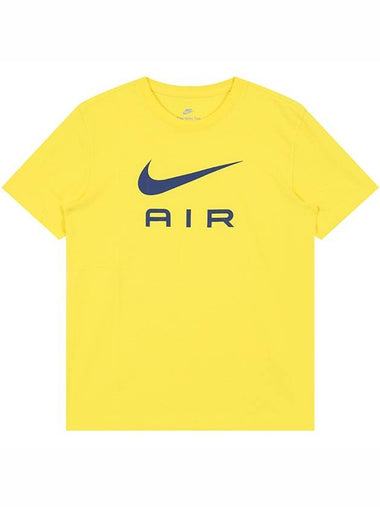 Sportswear Air HBR Short Sleeve T-Shirt Yellow - NIKE - BALAAN 1