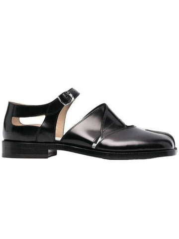 Mary Jane Tabi Loafer Black - MAISON MARGIELA - BALAAN 1