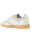 6 Court Suede Leather Low Top Sneakers White Beige - MAISON MARGIELA - BALAAN 4