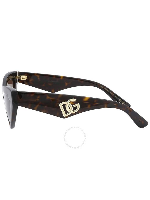 sunglasses 0DG4439 502 73 havana - DOLCE&GABBANA - BALAAN 4