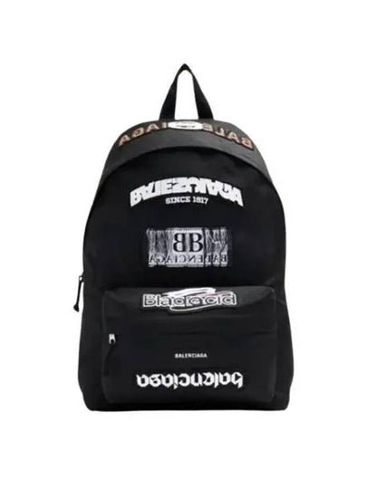 Backpack 5032212AA6M 1000 Black - BALENCIAGA - BALAAN 2