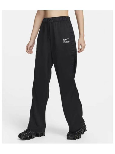 Air Mid Rise Breakaway Pants W Black White FN1906 010 - NIKE - BALAAN 1