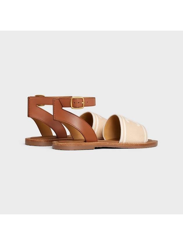 Limpia Sandals Beige Tan 357932351C 02ET - CELINE - BALAAN 3