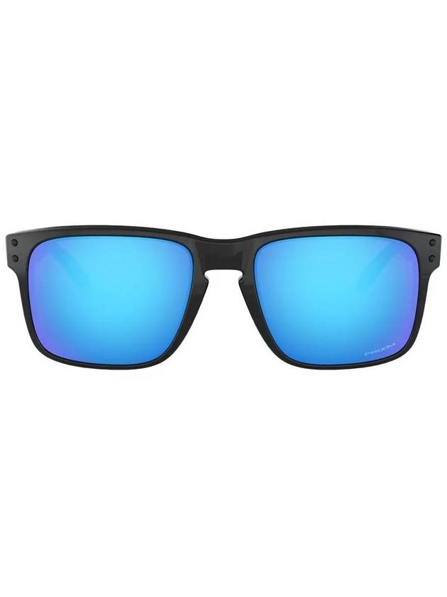 Holbrook Polished Black W Prism Sapphire OO9102 F555 - OAKLEY - BALAAN 3