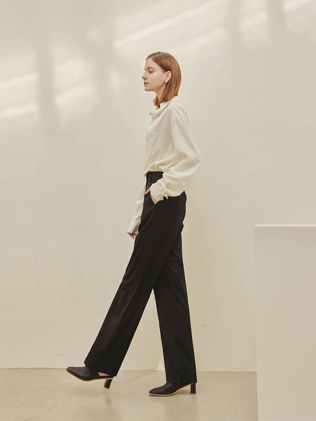 Erileafwomen's Bree Three Pinturk Banding Slacks Black - ARIFF - BALAAN 3