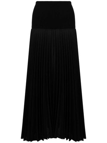 D.Exterior Pleated Wool Skirt - D.EXTERIOR - BALAAN 1