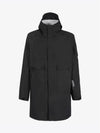 Gore-Tex Infinium Lens Patch Long Hooded Jacket Black - CP COMPANY - BALAAN 2