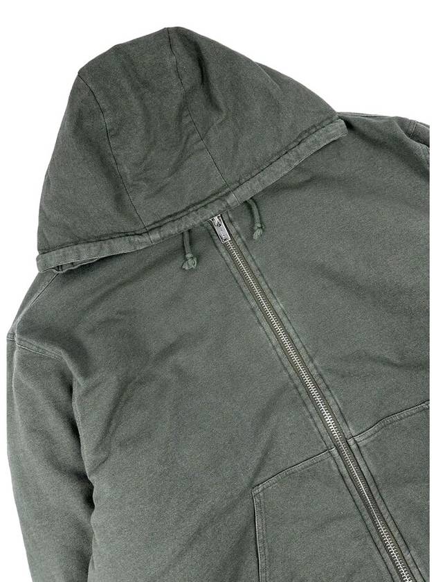 Holzweiler Men's Dark Green Loken Padded Zip Hoodie, Size Small - HOLZWEILER - BALAAN 2