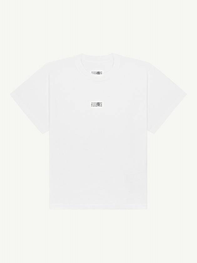 Logo Crew Neck Short Sleeve T-Shirt White - MAISON MARGIELA - BALAAN 11