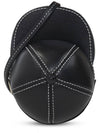 Cap Nano Leather Shoulder Bag Black - JW ANDERSON - BALAAN 1