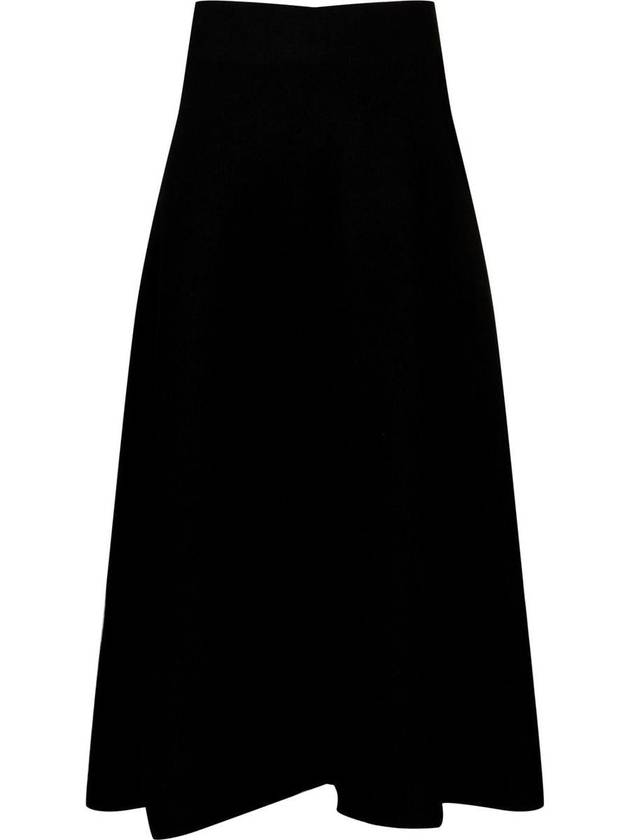 Long Skirt J02MA0024 J14506 093 Black - JIL SANDER - BALAAN 2