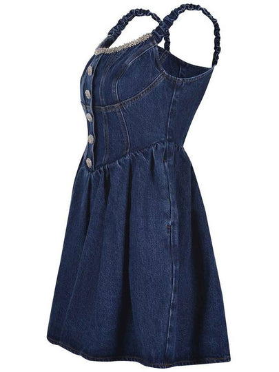 Self-Portrait  Dresses Denim - SELF PORTRAIT - BALAAN 2