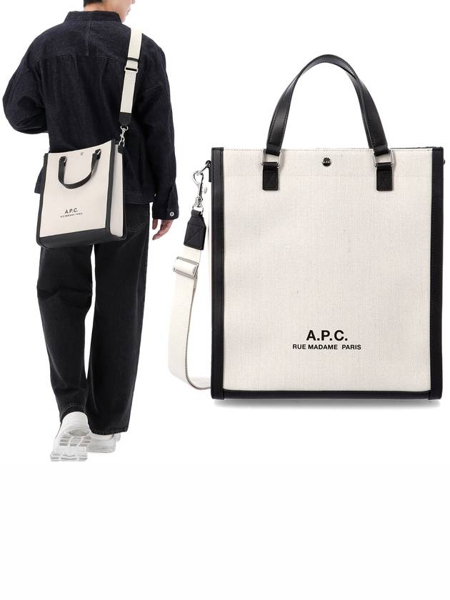 Camille 20 Tote Bag White - A.P.C. - BALAAN 2