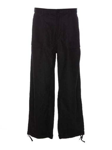 Pocket Straight Pants Black - TEN C - BALAAN 1