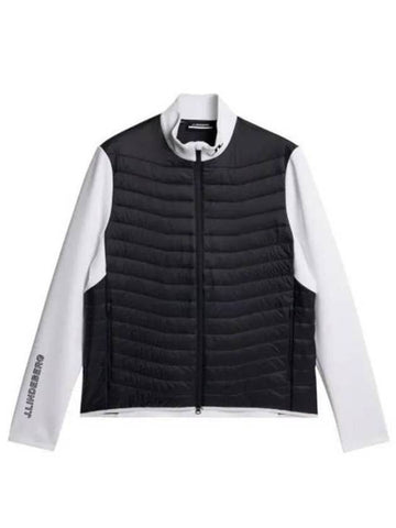 Men's Holden Quilt Hybrid Jacket White - J.LINDEBERG - BALAAN 1