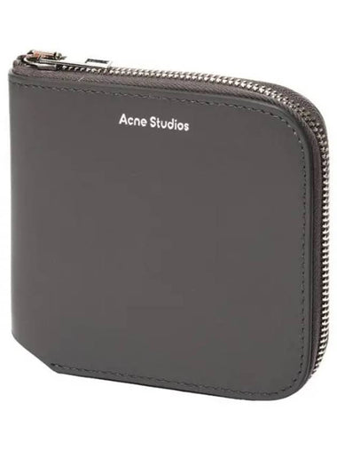 logo zip wallet - ACNE STUDIOS - BALAAN 1