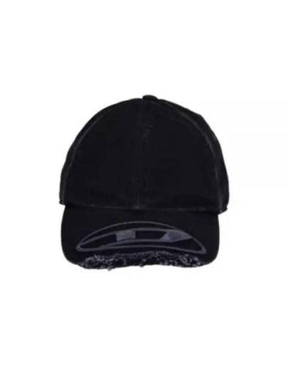 C-Jarl Embroidered Peak Ball Cap Black - DIESEL - BALAAN 2