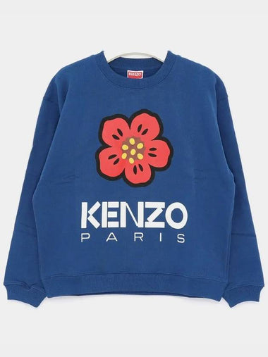 Balk Flower Raglan Sweatshirt Women s 2SW036 4ME 74 - KENZO - BALAAN 1