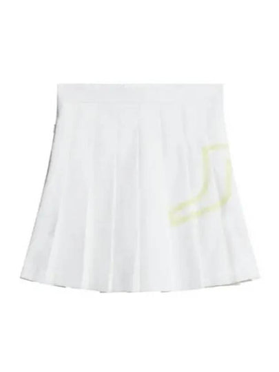 Naomi Pleated Skirt White - J.LINDEBERG - BALAAN 2