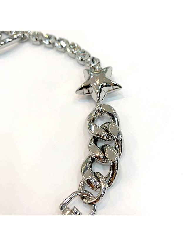 Heart Chain Necklace Silver - MARC JACOBS - BALAAN 6