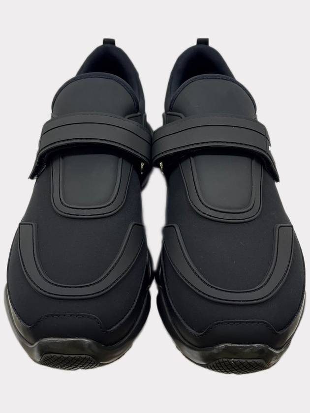 Cloud Burst Low Top Sneakers Black - PRADA - BALAAN 4