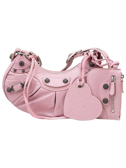 Le Cagole XS Lambskin Shoulder Bag Pink - BALENCIAGA - BALAAN 2